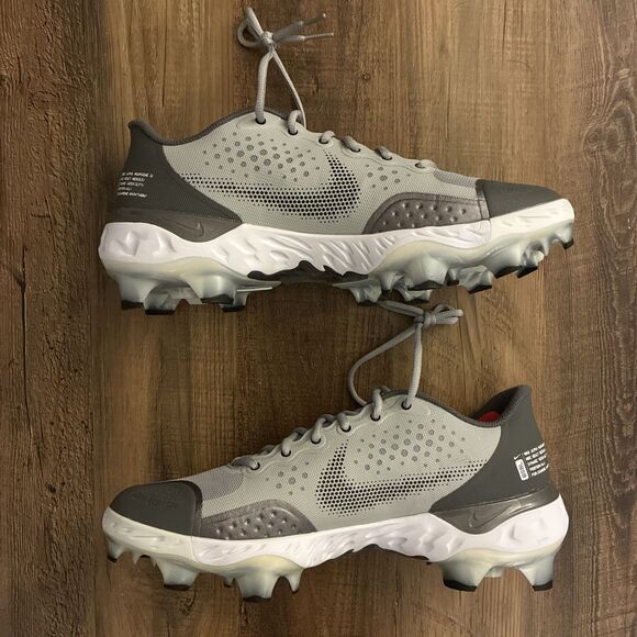 Nike Alpha Huarache Elite 3 Low MCS Gen P Grey Men Size 11 Baseball CZ4453-005 main image 7